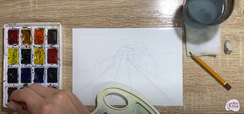 Рисуем Шахта