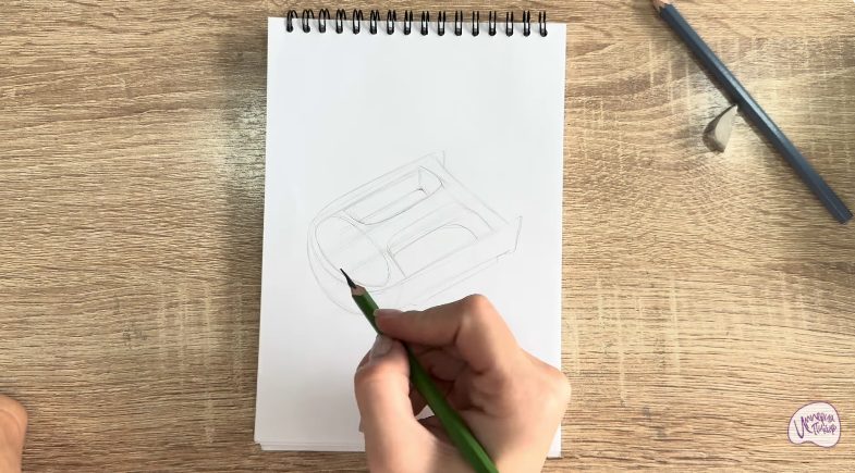 Рисуем Педаль велосипеда