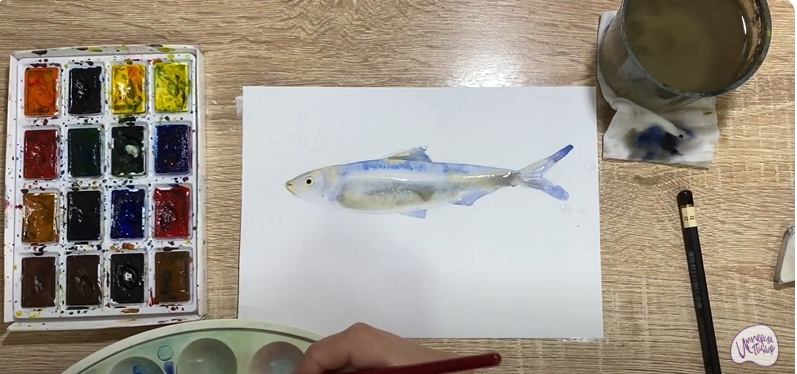Рисуем Салака