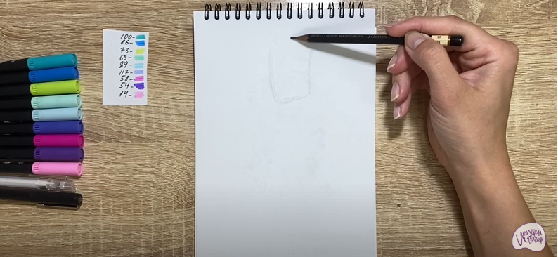 Рисуем Бак из "Команда Флоры"