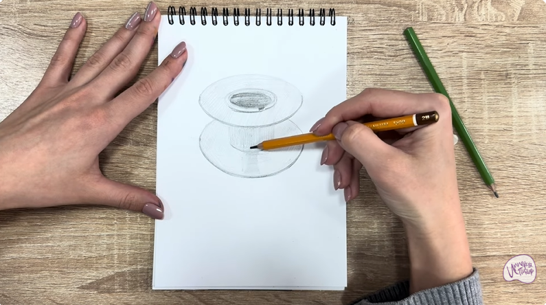 Рисуем Шпулька