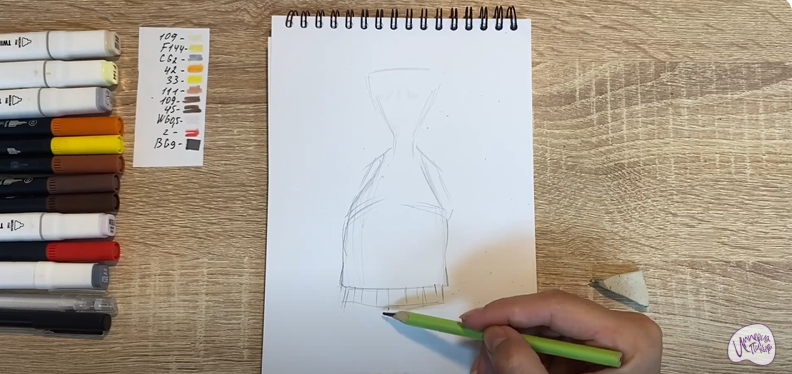 Рисуем Ванда из "Монстры на каникулах"