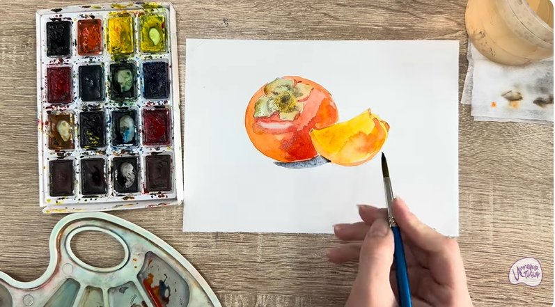 Рисуем Хурма