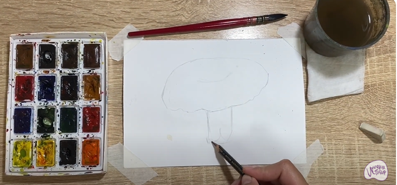 Рисуем Груздь