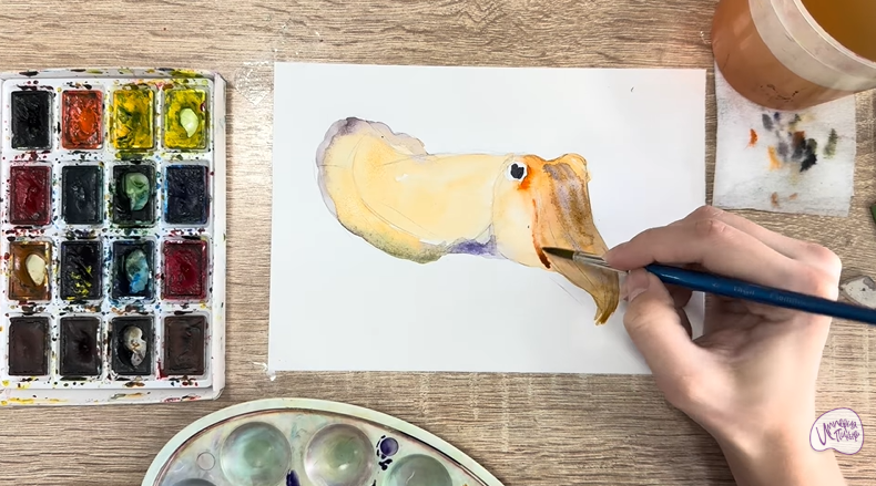 Рисуем Каракатица