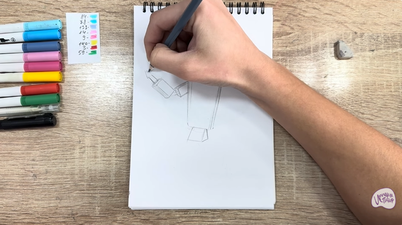 Рисуем Рем из "Живой гараж"