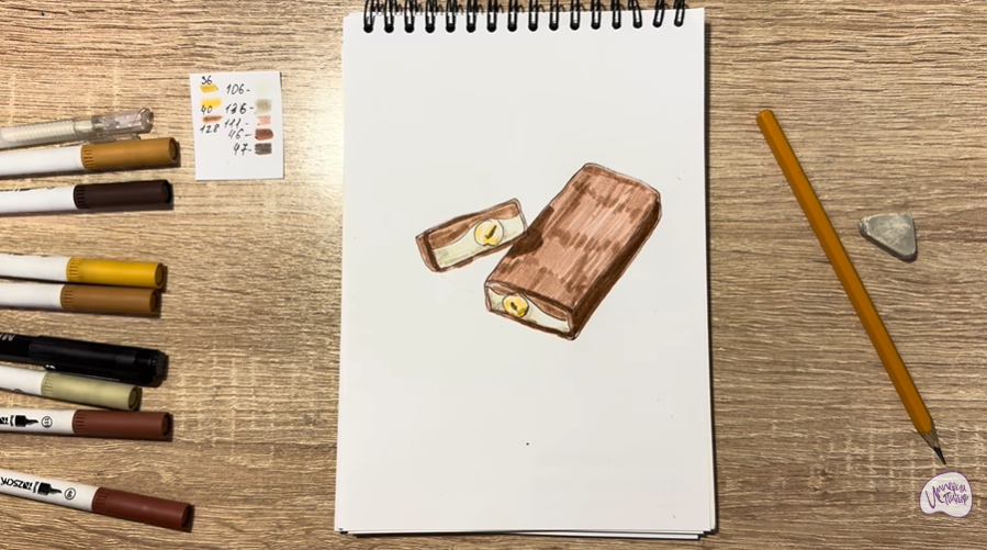 Рисуем Батончик Натс