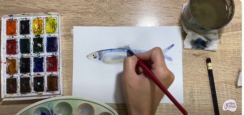 Рисуем Салака