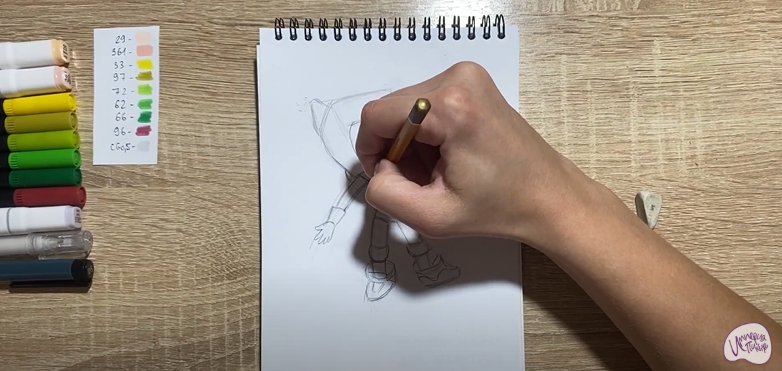 Рисуем Флай из "Геройчики"