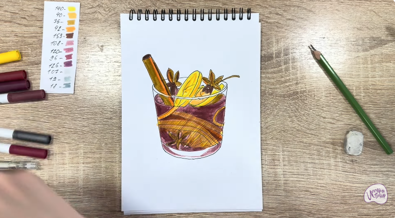 Рисуем Глинтвейн