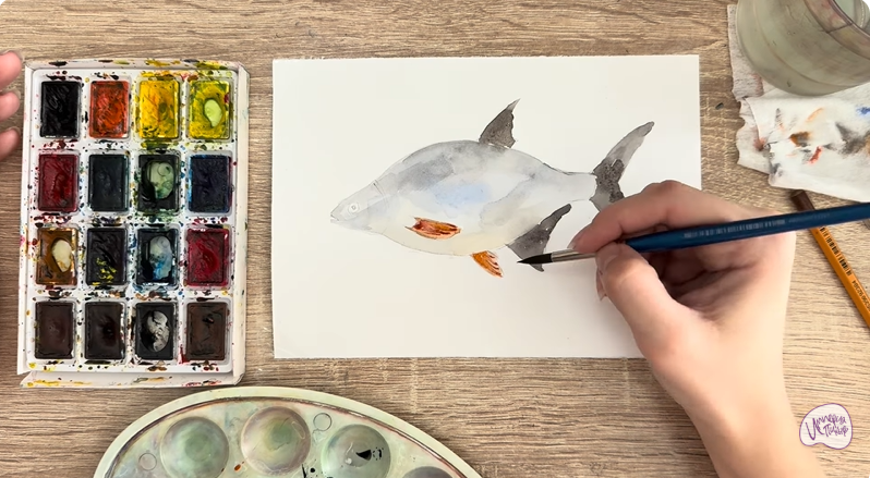 Рисуем Густера