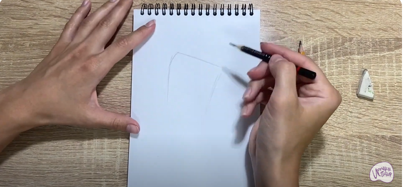 Рисуем Подставка для телефона