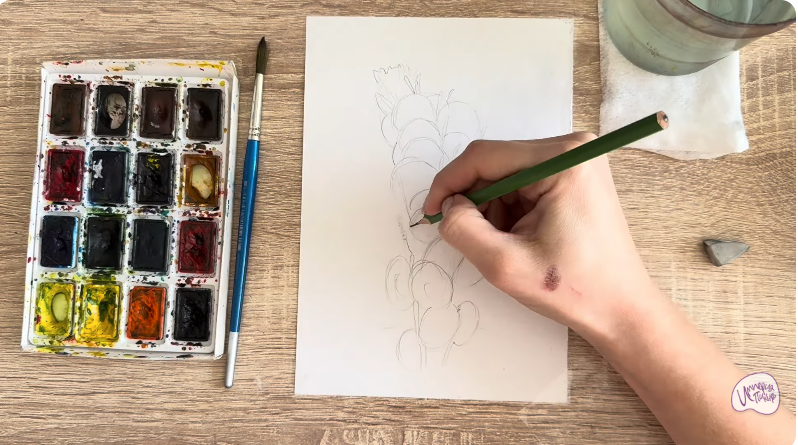 Рисуем Плещатка