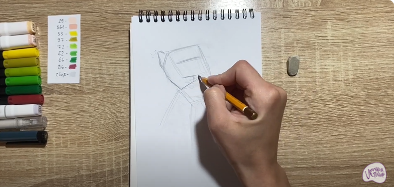 Рисуем Флай из "Геройчики"