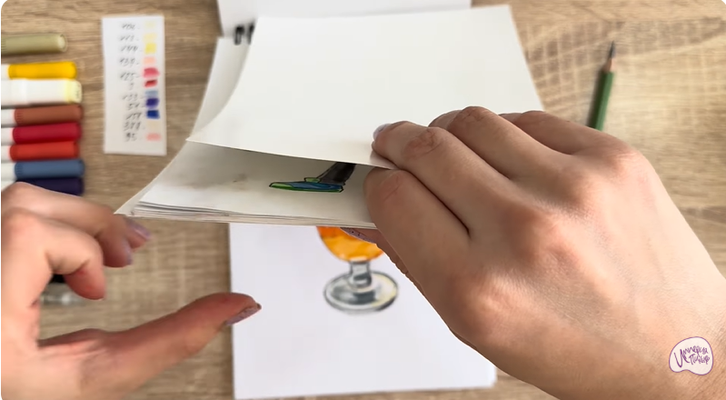 Рисуем Пирожное "Павлова"