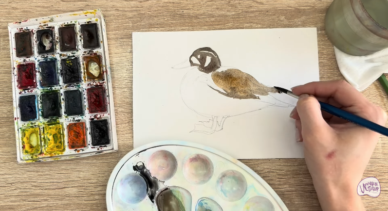 Рисуем Чирок-клоктун