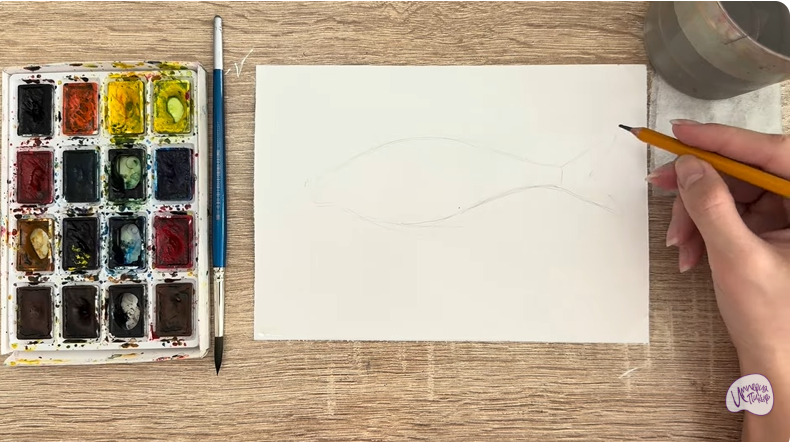 Рисуем Белоглазка