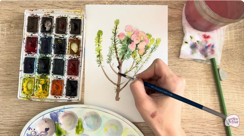 Рисуем Берцелия