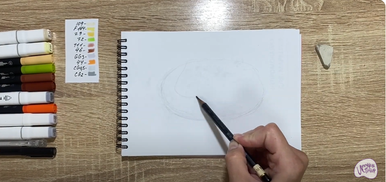Рисуем Голубцы