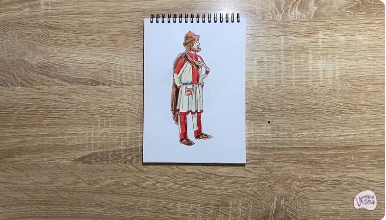 Рисуем Славянин