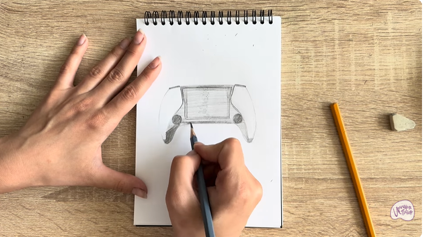 Рисуем Игровая консоль