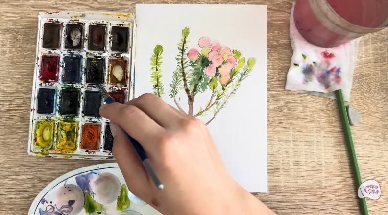 Рисуем Берцелия