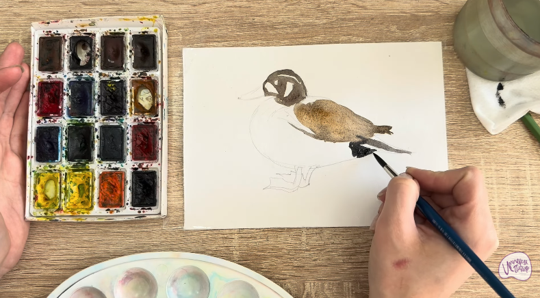 Рисуем Чирок-клоктун