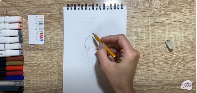 Рисуем Шотландец