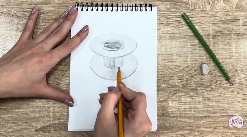 Рисуем Шпулька