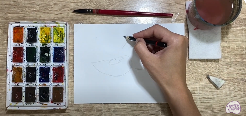 Рисуем Сапота