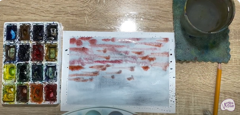 Рисуем Кирпичная стена