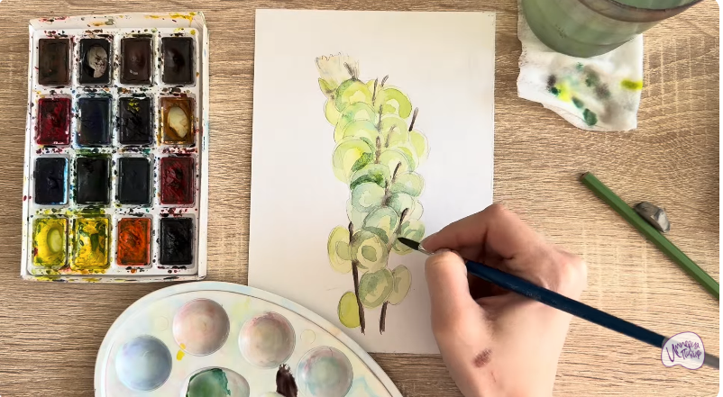 Рисуем Плещатка