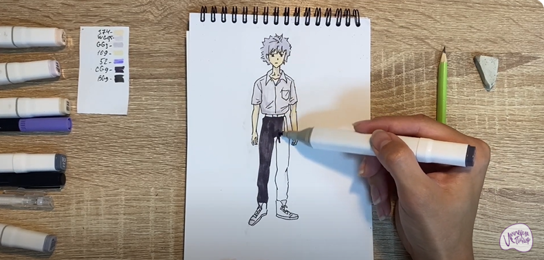 Рисуем Каору