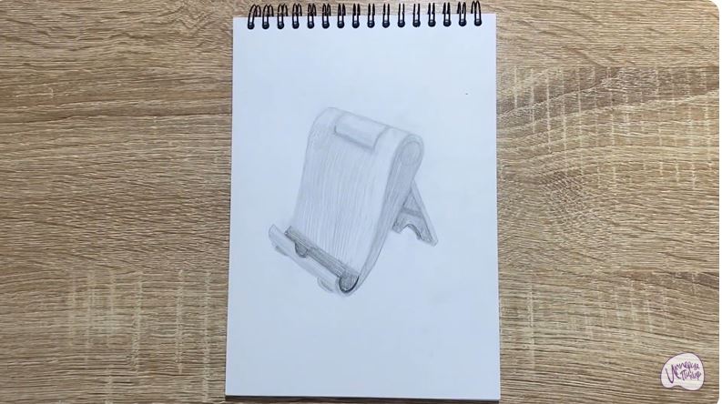 Рисуем Подставка для телефона