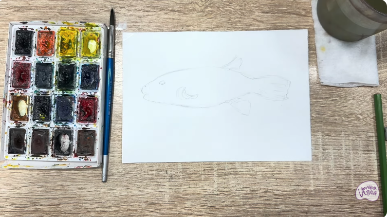 Рисуем Аротрон звёздчатый