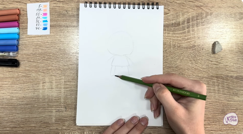 Рисуем Рори Блуберри