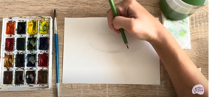 Рисуем Выпь Рисуем Выпь