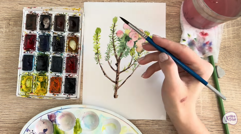 Рисуем Берцелия