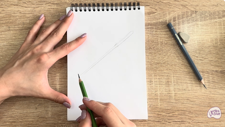 Рисуем Игла для швейной машинки