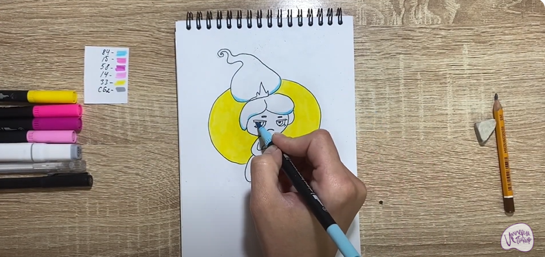 Рисуем Рози из "Семь Королевств"