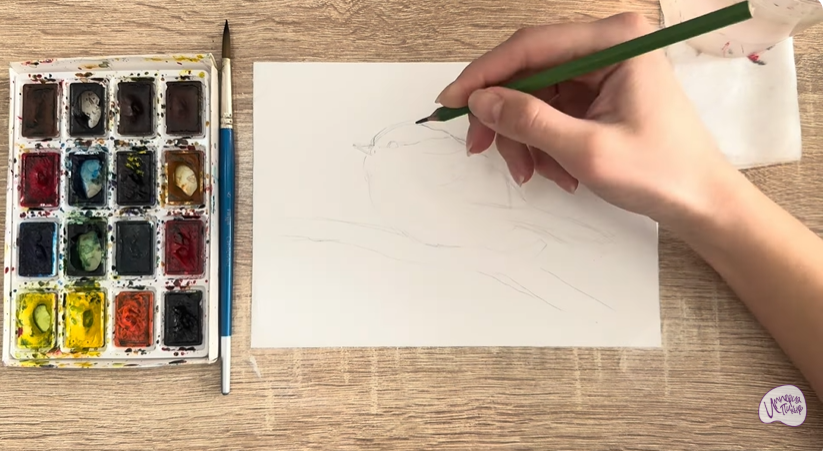 Рисуем Пухляк