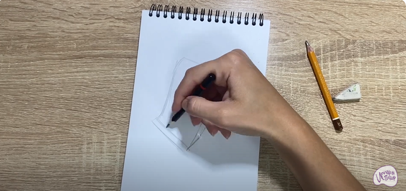 Рисуем Подставка для телефона