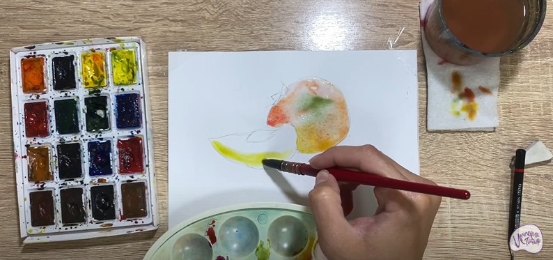 Рисуем Сапота