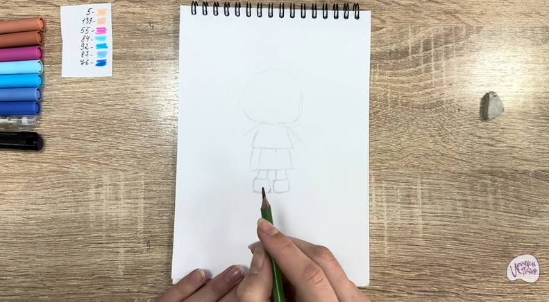 Рисуем Рори Блуберри