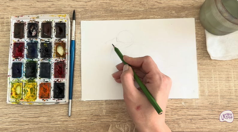 Рисуем Чирок-клоктун