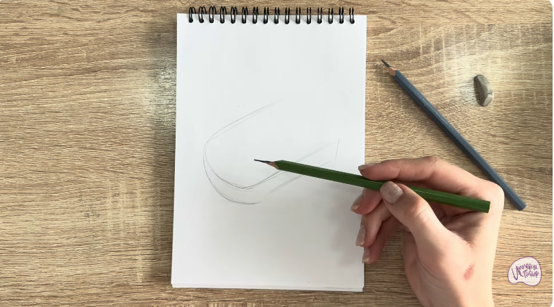 Рисуем Педаль велосипеда