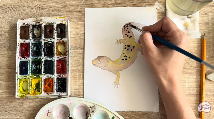 Рисуем Геккон