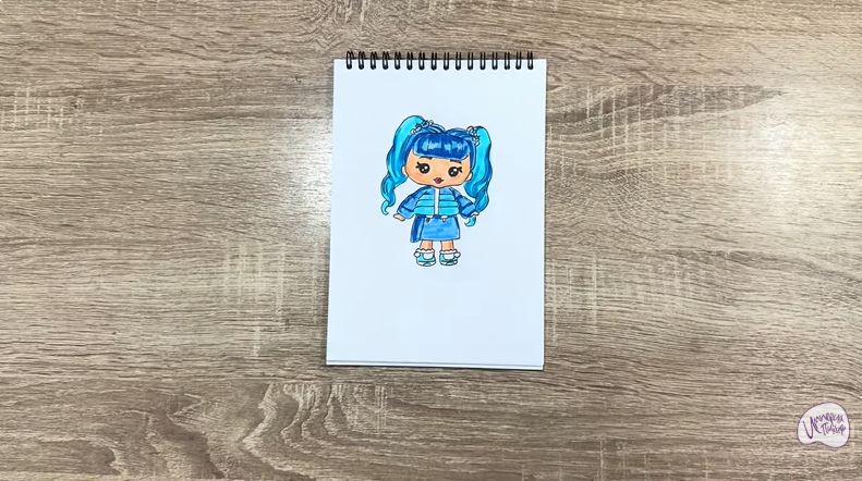 Рисуем Рори Блуберри