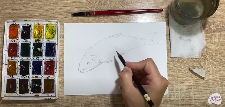 Рисуем Голец
