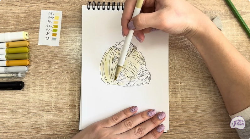 Рисуем Пишмание с фисташками